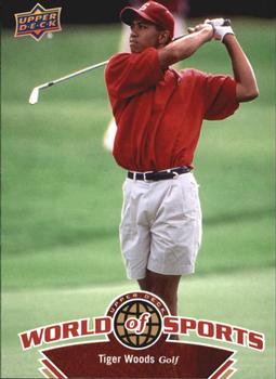 2010 Upper Deck World of Sports #302 Tiger Woods Front