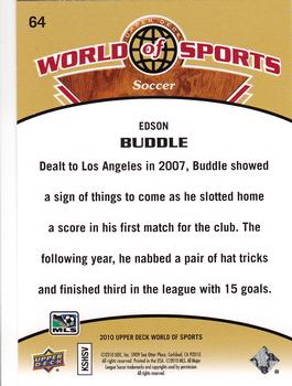 2010 Upper Deck World of Sports #64 Edson Buddle Back