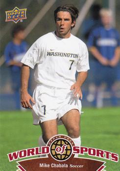 2010 Upper Deck World of Sports #86 Mike Chabala Front