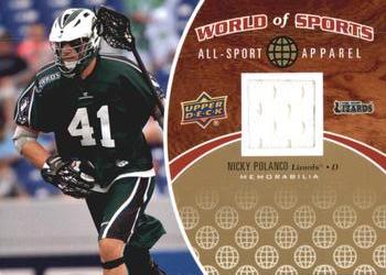 2010 Upper Deck World of Sports - All-Sport Apparel Memorabilia #ASA-49 Nicky Polanco Front