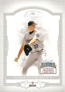 2004 National Trading Card Day #DP-2 Roger Clemens Front
