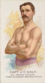 1888 Allen & Ginter World's Champions (N29) #NNO Capt. J.C. Daly Front