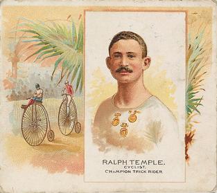 1888 Allen & Ginter World's Champions (N43) #NNO Ralph Temple Front
