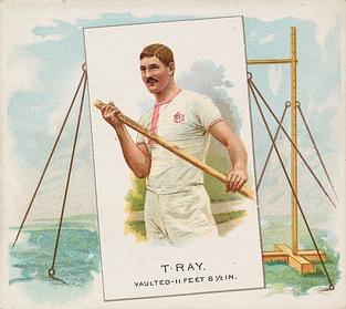 1888 Allen & Ginter World's Champions (N43) #NNO Thomas Ray Front