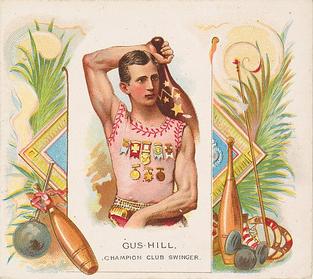 1888 Allen & Ginter World's Champions (N43) #NNO Gus Hill Front