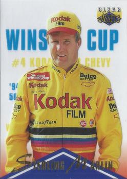 1996 Classic Clear Assets #65 Sterling Marlin Front