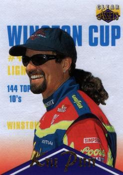 1996 Classic Clear Assets #70 Kyle Petty Front
