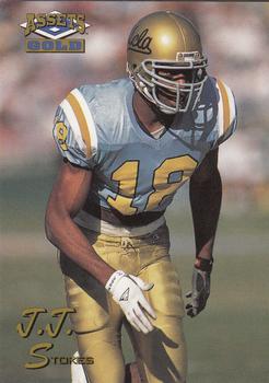 1995 Classic Assets Gold #17 J.J. Stokes Front