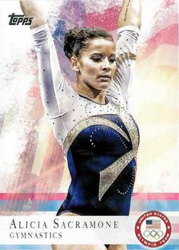 2012 Topps U.S. Olympic Team & Hopefuls #11 Alicia Sacramone Front