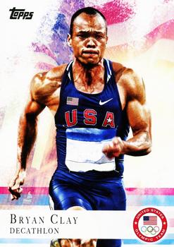 2012 Topps U.S. Olympic Team & Hopefuls #19 Bryan Clay Front