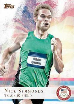 2012 Topps U.S. Olympic Team & Hopefuls #5 Nick Symmonds Front