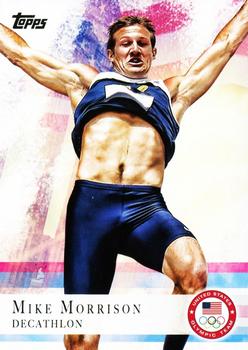 2012 Topps U.S. Olympic Team & Hopefuls #63 Mike Morrison Front
