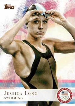 2012 Topps U.S. Olympic Team & Hopefuls #65 Jessica Long Front