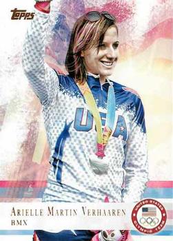 2012 Topps U.S. Olympic Team & Hopefuls #67 Arielle Martin Verhaaren Front