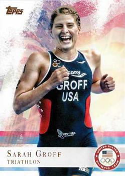 2012 Topps U.S. Olympic Team & Hopefuls #72 Sarah Groff Front