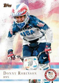 2012 Topps U.S. Olympic Team & Hopefuls #79 Donny Robinson Front