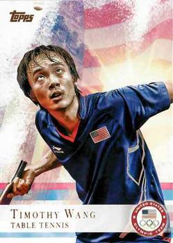 2012 Topps U.S. Olympic Team & Hopefuls #8 Timothy Wang Front