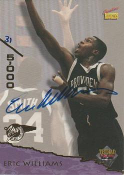 1995 Signature Rookies Tetrad - Autographs #64 Eric Williams Front