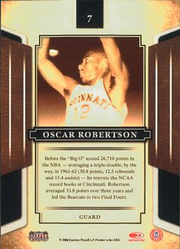 2008 Donruss Sports Legends #7 Oscar Robertson Back