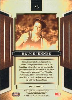 2008 Donruss Sports Legends #23 Bruce Jenner Back