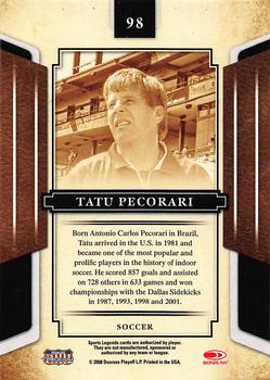 2008 Donruss Sports Legends #98 Tatu Pecorari Back