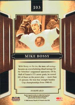2008 Donruss Sports Legends #103 Mike Bossy Back