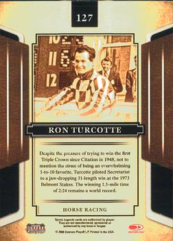 2008 Donruss Sports Legends #127 Ron Turcotte Back