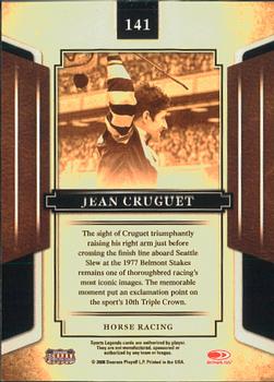 2008 Donruss Sports Legends #141 Jean Cruguet Back