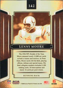 2008 Donruss Sports Legends #142 Lenny Moore Back