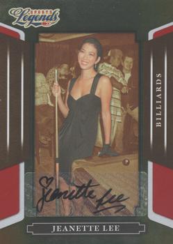 2008 Donruss Sports Legends - Signatures Mirror Red #79 Jeanette Lee Front