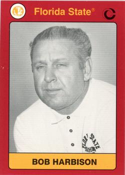 1990-91 Collegiate Collection Florida State Seminoles #169 Bob Harbison Front