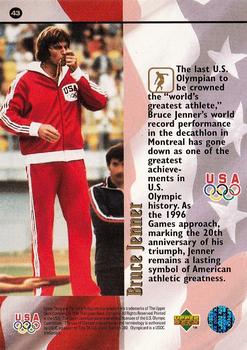 1996 Upper Deck USA Olympicards #43 Bruce Jenner Back