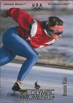 1996 Upper Deck USA Olympicards #79 Bonnie Blair Front