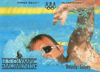 1996 Upper Deck USA Olympicards #75 Rowdy Gaines Front