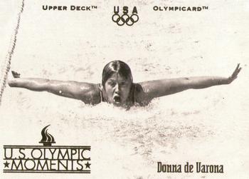 1996 Upper Deck USA Olympicards #90 Donna de Varona Front
