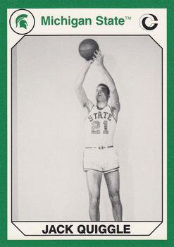 1990 Collegiate Collection Michigan State Spartans #102 Jack Quiggle Front