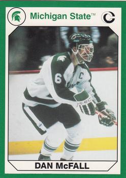 1990 Collegiate Collection Michigan State Spartans #147 Dan McFall Front