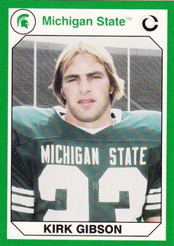 1990 Collegiate Collection Michigan State Spartans #76 Kirk Gibson Front