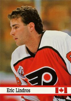 1993 Fax Pax World of Sport #27 Eric Lindros Front