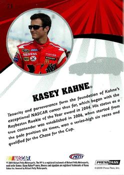 2009 Press Pass Fusion #71 Kasey Kahne Back
