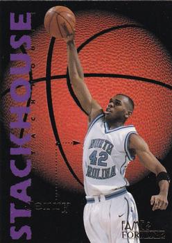 1995 Signature Rookies Fame and Fortune #39 Jerry Stackhouse Front