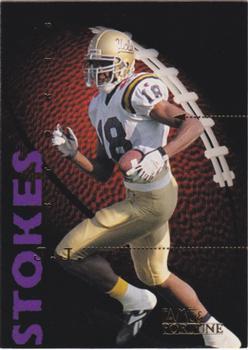 1995 Signature Rookies Fame and Fortune #89 J.J. Stokes Front