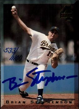 1994 Classic Four Sport - Autographs #NNO Brian Stephenson Front
