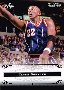 2012 Leaf National Convention #CD1 Clyde Drexler Front