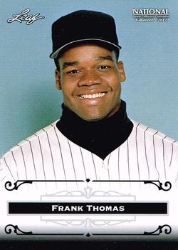 2012 Leaf National Convention #FT1 Frank Thomas Front