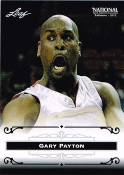 2012 Leaf National Convention #GP1 Gary Payton Front