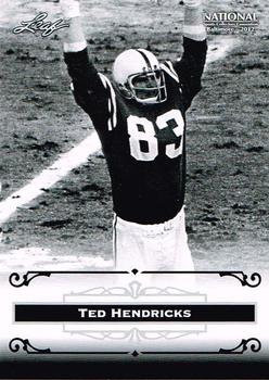 2012 Leaf National Convention #TH1 Ted Hendricks Front