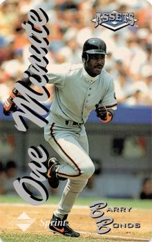1994-95 Classic Assets - Phone Cards One Minute #NNO Barry Bonds Front