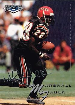 1994-95 Classic Assets - Silver Signature #7 Marshall Faulk Front