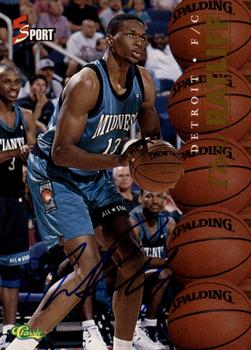 1995 Classic Five Sport - Autographs #NNO Theo Ratliff Front